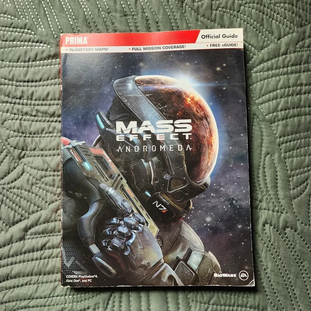 Mass Effect: Andromeda Prima‎ Official Strategy Guide PS4 Xbox One PC BioWare